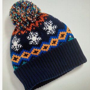 OLD NAVY Christmas Beanie Pom-Pom for Boys Size S/M